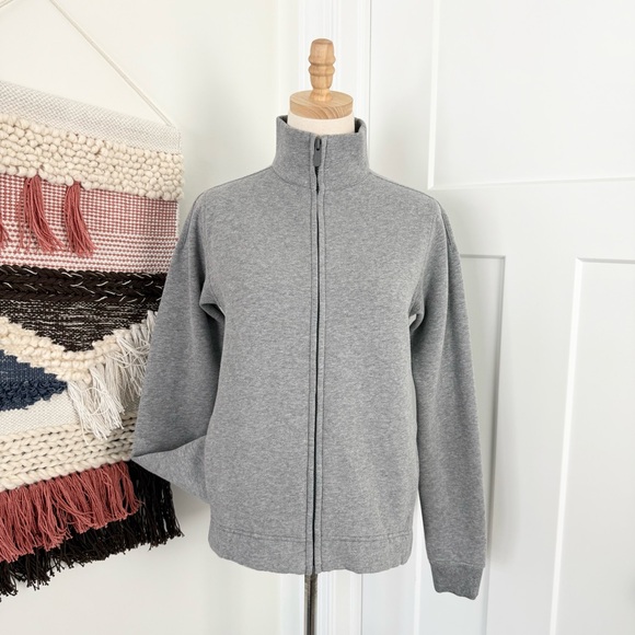 Lululemon Wind Down Zip Up Jacket Heather Grey Sz 4 - Picture 2 of 13